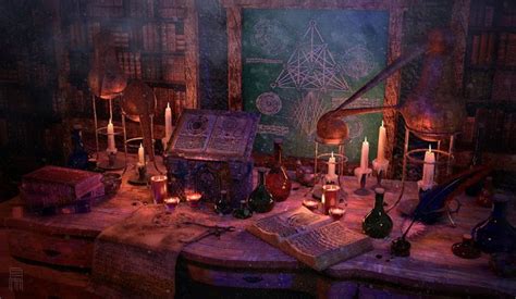 ArtStation - "Alchemist Lab", Eric Michelsen | Alchemist, Labs art ...