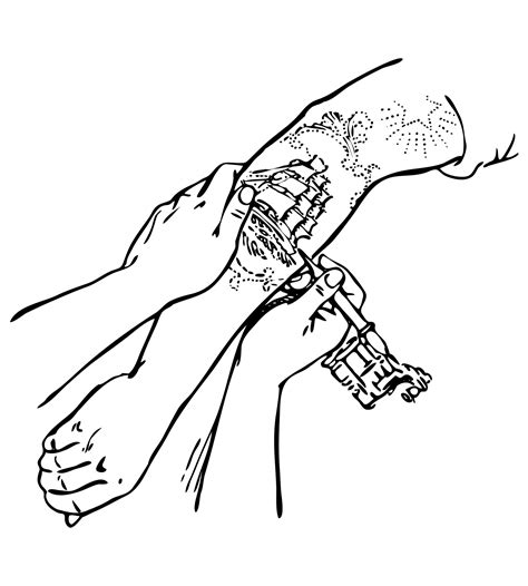 Tattoo Clipart Illustration Free Stock Photo - Public Domain Pictures