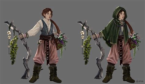 ArtStation - Character design: The Forest Explorer