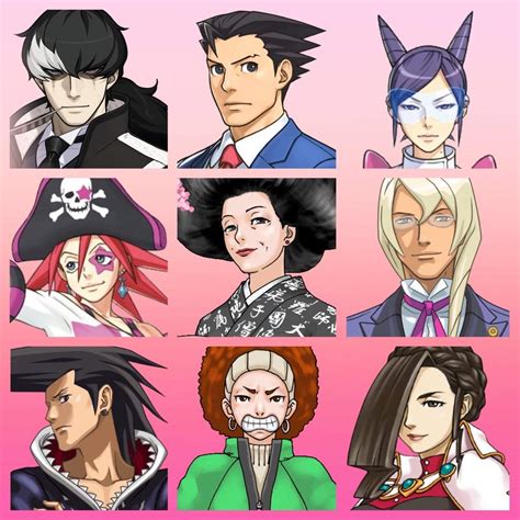 What Ace Attorney Character Has The Best Hair? | Phoenix Wright Amino