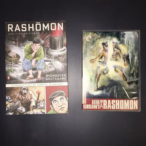 Rashomon book meet Rashomon DVD. : r/criterion