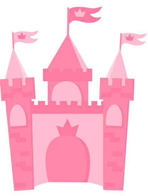 pink castle clipart - Clip Art Library