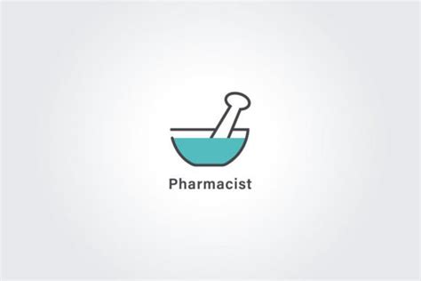 Pharmacist Vector Logo Design Template Graphic by PiXimCreator ...