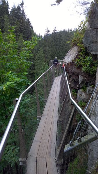 Capilano Suspension Bridge Park Cliffwalk path – Celebrate Big!