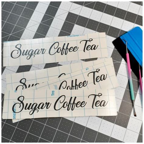 Sugar Coffee Tea Canister Labels Stickers Vinyl Decals - Etsy