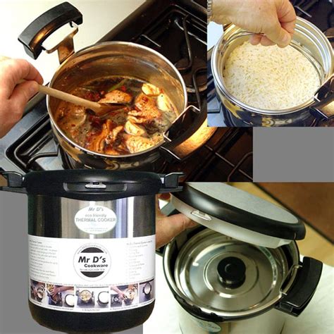 Mr D s 4.5L Energy Saving Thermal Cooker plus Top Pot | Thermal cooker, Cooker, Cooking