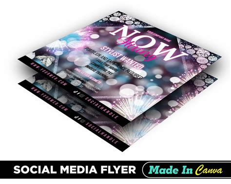 Now Hiring Flyer DIY Canva Now Hiring Flyer Template 2022 - Etsy Australia