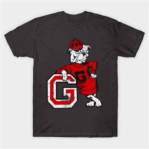 Georgia Mascot Distressed Version - Georgia - T-Shirt | TeePublic