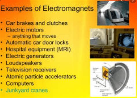 Electromagnetism Examples and applications in daily life