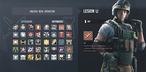 Rainbow Six Siege Lesion: Y4S1 update, what he can do and how to use him | Rock Paper Shotgun