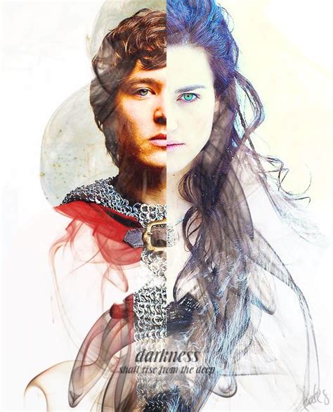 Art picture mordred and morgana Mordred Merlin, Merlin Cast, Watch Merlin, Merlin Colin Morgan ...