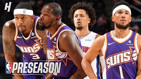 Phoenix Suns vs Detroit Pistons - Full Game Highlights | October 8 ...