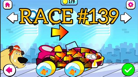 ️RACE #139 Wacky Races | Boomerang Make And Race 2 - Cartoon Racing ...