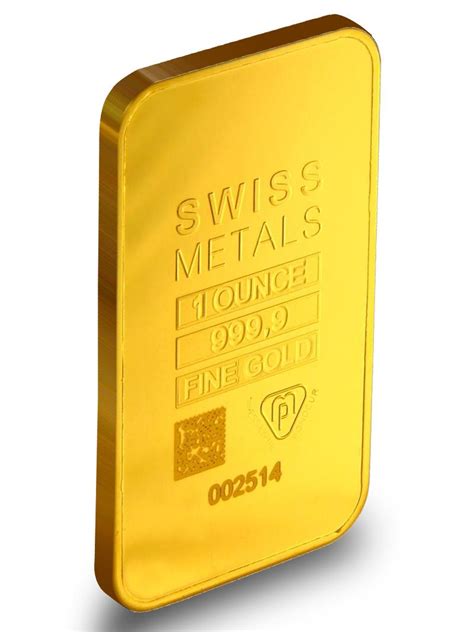 Buy 1 oz Swiss Metals Gold Bars (New w/ Assay) | JM Bullion™