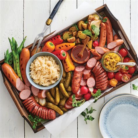 Grilled Sausage Platter – Brandt Meats