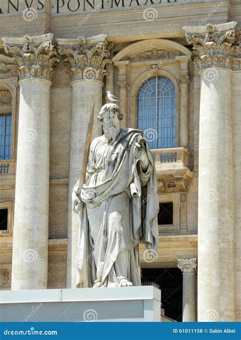 Saint Peter Statue in Vatican, Rome Stock Photo - Image of history, europe: 61011158