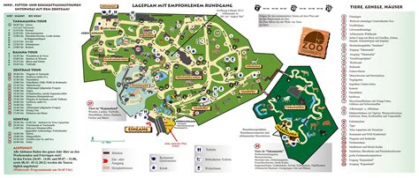 Parkmaps / Parkplan / Plattegrond - Zoo Osnabrück | Freizeitpark-Welt.de