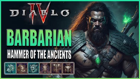 Diablo IV Barbarian Hammer of The Ancients Build Guide: Leveling ...