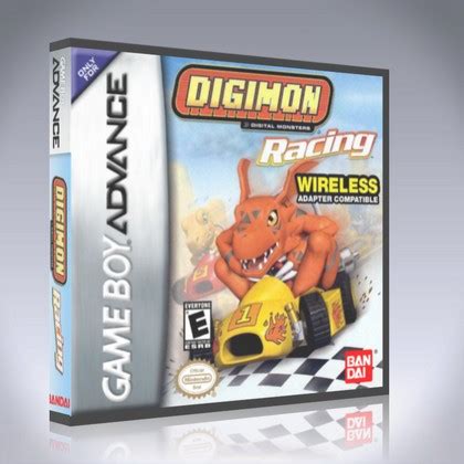 GameBoy Advance - Digimon Racing Custom Game Case | Retro Game Cases