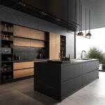 Luxury Black Kitchen Cabinets | Modern Black Kitchen Cabinets