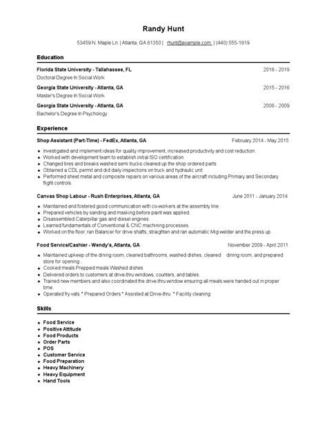 Shop Assistant Resume Examples and Tips - Zippia