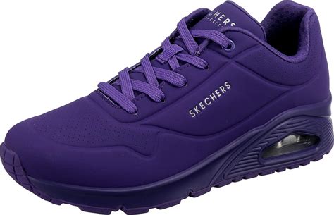 Skechers Women's UNO-Night Shades Sneaker, PUR, 7, Pur : Amazon.com.au ...