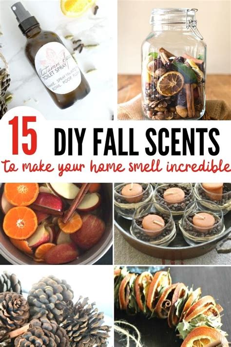 15 DIY Fall Scents to Make Your Home Smell Like Fall