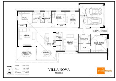 One Story House Plans Modern