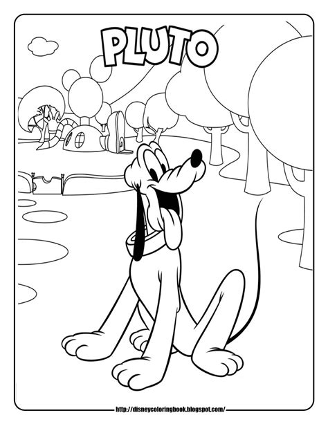 Mickey Mouse Clubhouse 2: Free Disney Coloring Sheets | Team colors