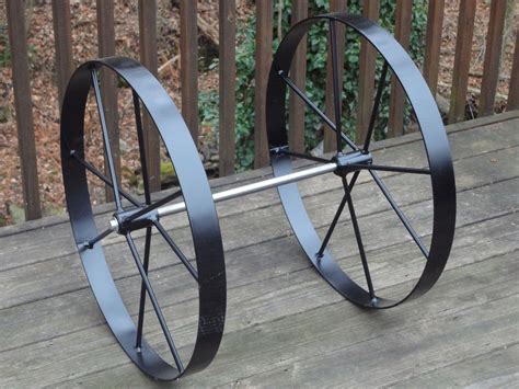 Steel Wagon Wheels Axle Included Quality at Great Prices Custom Work | eBay | Wagon wheel ...
