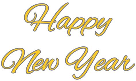 Happy New Year Banner PNG, Happy New Year Banner Transparent Background ...