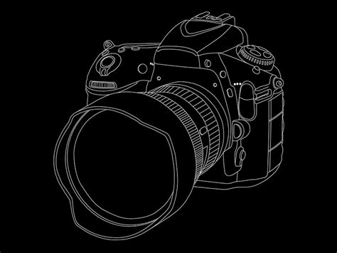 Camera outline by Alex Tkachenko on Dribbble