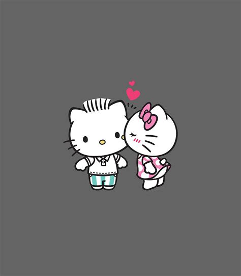 Hello Kitty and Dear Daniel Valentine Digital Art by Peru Luka - Pixels