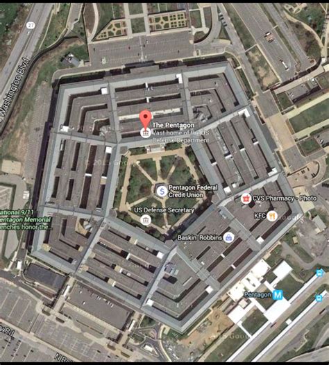 So the pentagon has some interesting things in it on google maps! lol ...