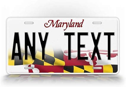 maryland license plate sticker placement