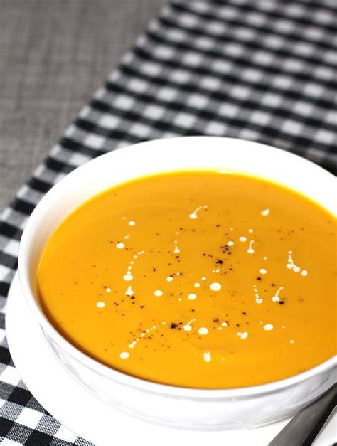 Pumpkin and Carrot Soup/ Healthy Soup/ Snazzy Cuisine