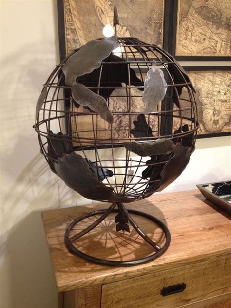 Globe Sculpture | Globe art, Sculpture, Globe