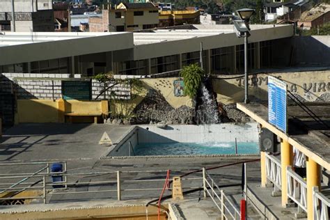 Hot Springs In Banos, Ecuador Stock Image - Image of america, banos ...