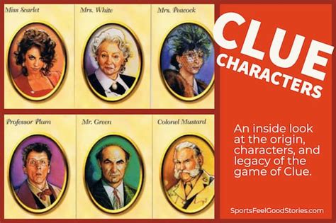 Clue Characters, Rooms and Rules of this Popular Board Game