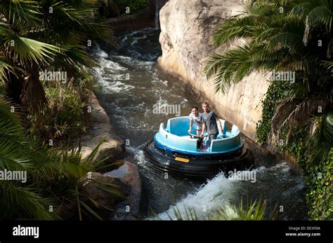 Raging River Rapids fun ride, Gold Reef City, Johannesburg, South ...