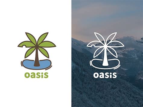 Oasis Logo Design by AugustTree