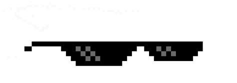 MLG GLASSES | Pixel Art Maker