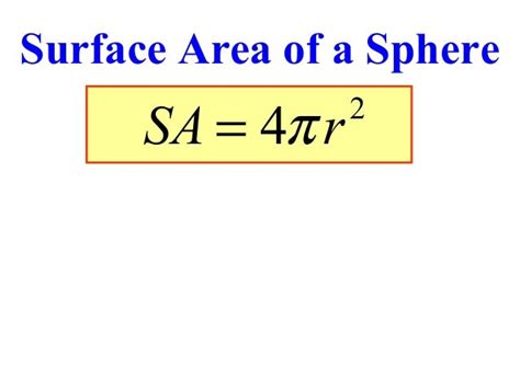 Sa volume spheres