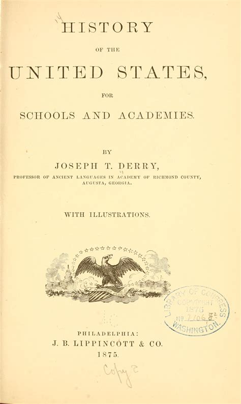 History of the United States, for schools and academies. | Library of ...