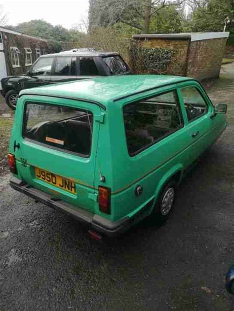 Reliant Rialto. car for sale