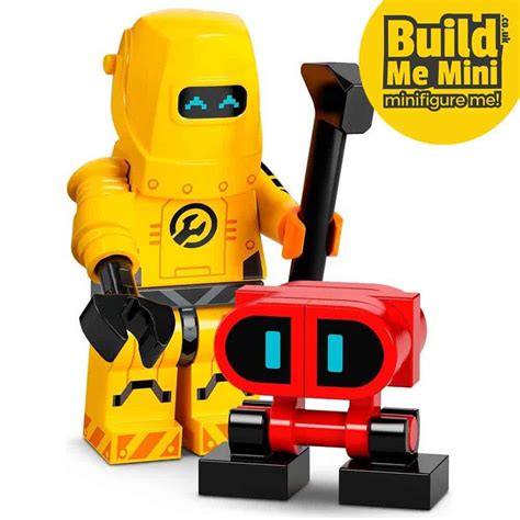 LEGO Minifigure – Robot Repair Tech – Series 22 | Build Me Mini