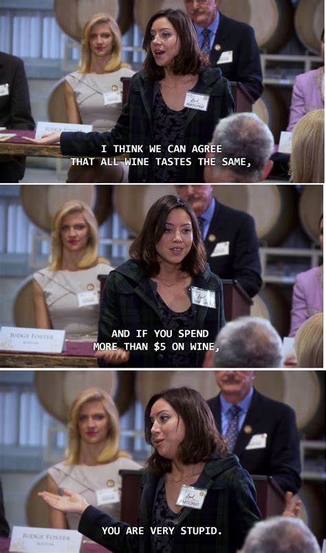 Well said, April. Well said. | Parks, rec quotes, April ludgate quotes ...