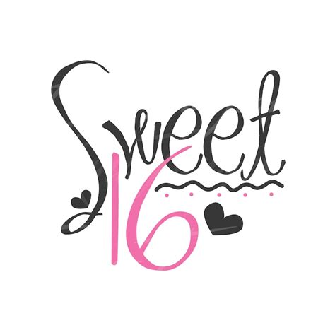 Sweet 16 svg Sixteen svg birthday svg png dxf Cutting files | Etsy