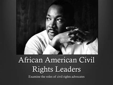 African American Civil Rights Leaders