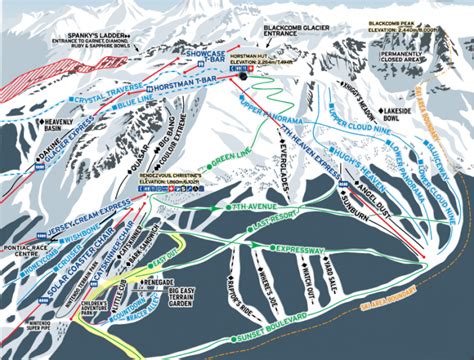 Whistler Trail Map - - The valley trail connects whistler village with ...